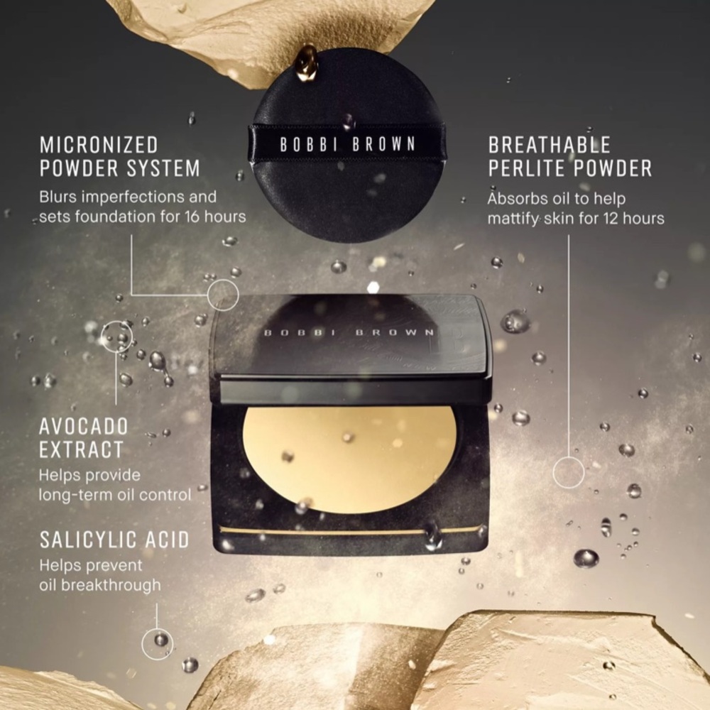 NWT BOBBI BROWN Sheer Finish Pressed Powder in “Pale Yellow” (Factory Sealed) - Picture 10 of 15